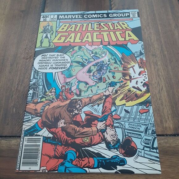 Marvel Comics Group Battlestar Galactica Comic Book #7 Sept 1979 Glen Larson - Picture 3 of 6